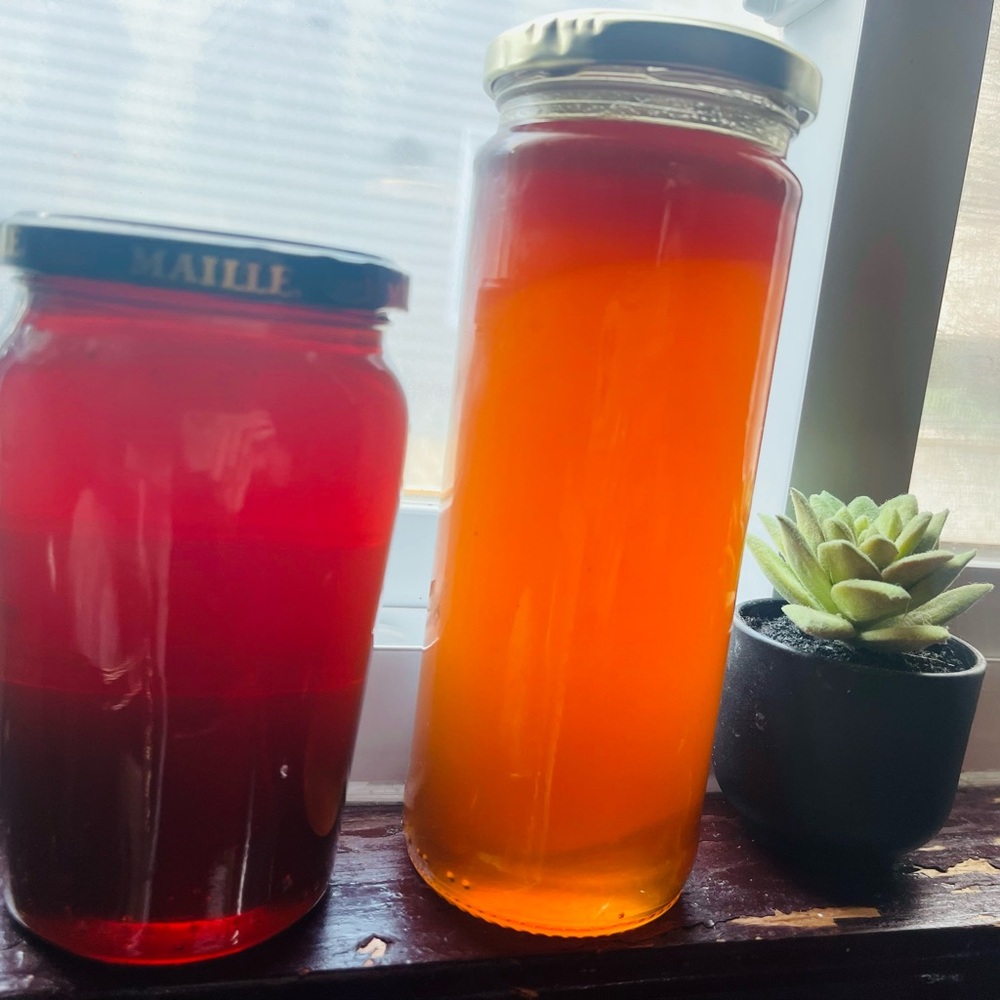 pure honey Jars